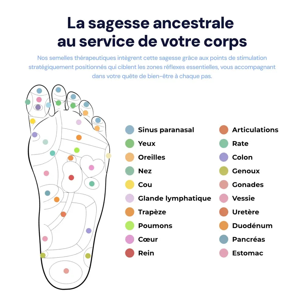Semelles de Réflexologie Magnétique StepWell+™